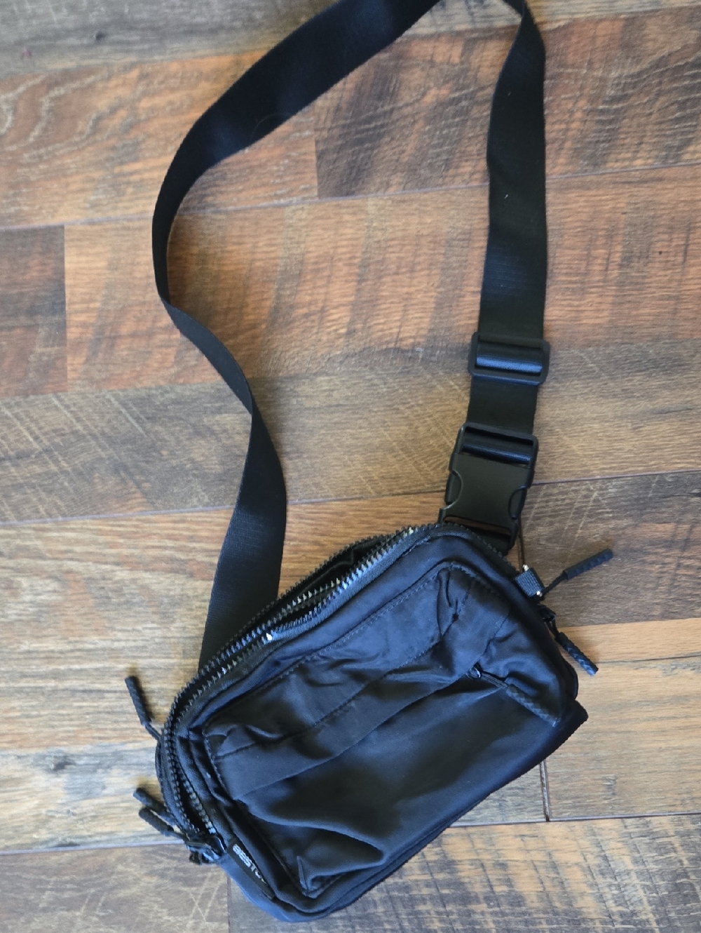 Black Crossbody Sling Bag - Practical Everyday Carry